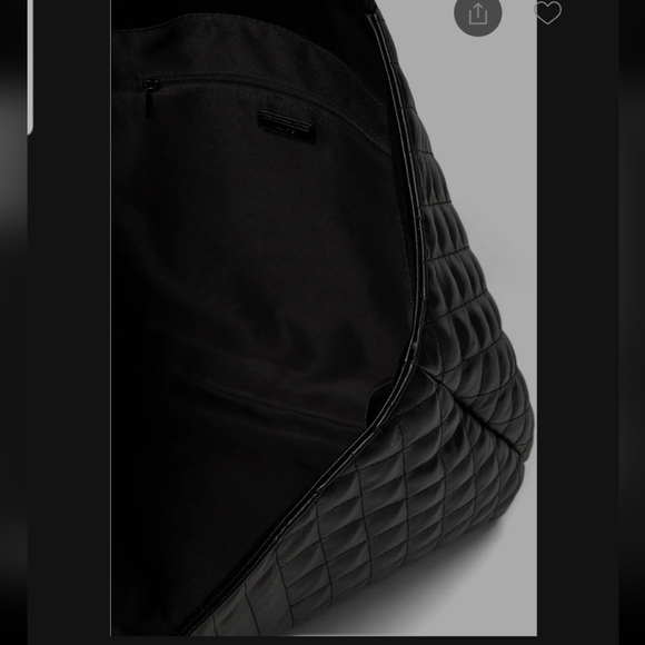 Aldo Zinia Black Quilted Women's Tote Bag - Picture 14 of 16